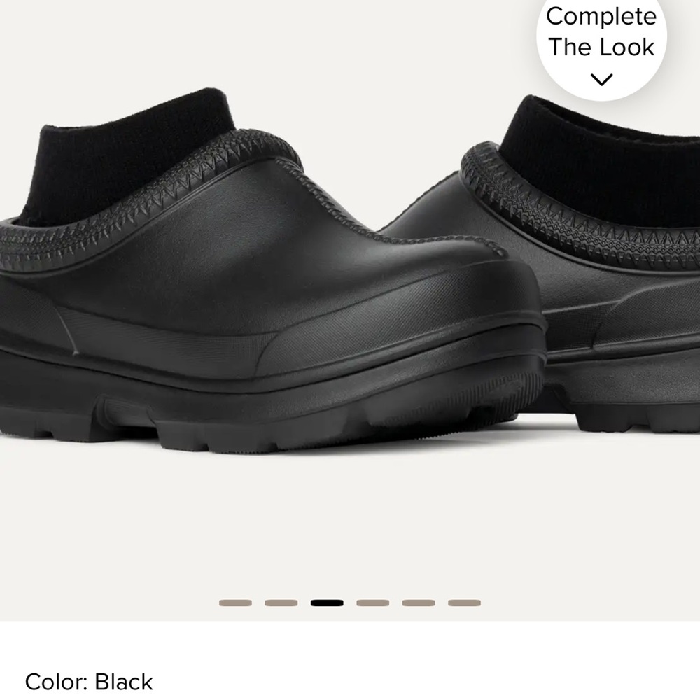 Black Women’s Slip-On Clog Shoes - Comfortable Everyday Wear - Picture 4 of 12